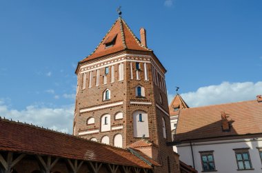 Beyaz Rusya, grodno bölge. mir kalesinin Kulesi