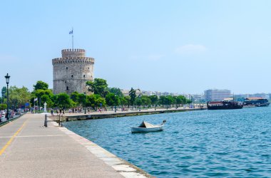 Yunanistan, Selanik, Beyaz Kule'ye Rıhtımlar üzerinde