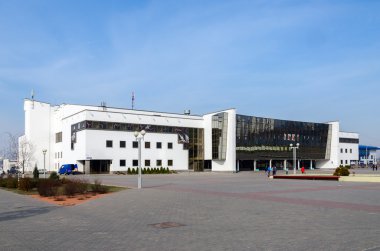 Modern Ice Palace, Gomel, Belarus clipart