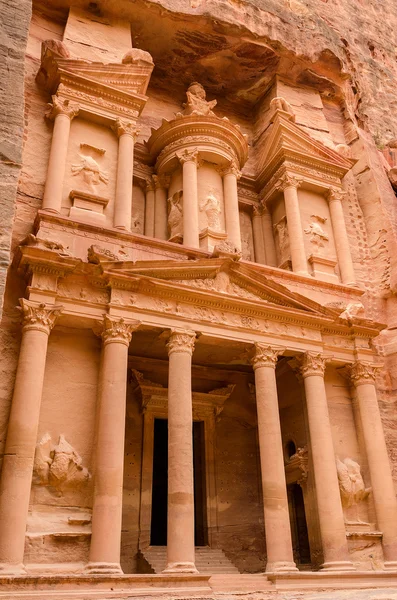 Jordan, Petra. Treasury — Stock Photo, Image