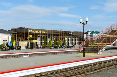 Platformlar tren istasyonu Mogilev, Beyaz Rusya