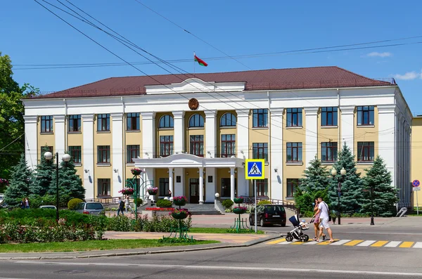 Edificio administrativo del distrito ferroviario, Gomel, Bielorrusia —  Fotos de Stock