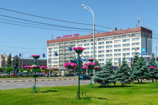 Hotel "Gomel", Gomel, Belarús — Foto de Stock