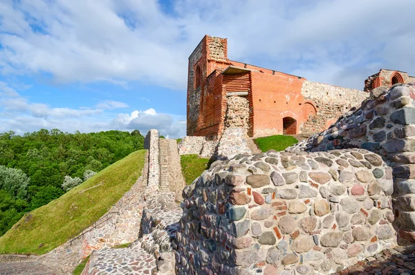 Die Ruinen der oberen Burg vilna, vilnius — Stockfoto