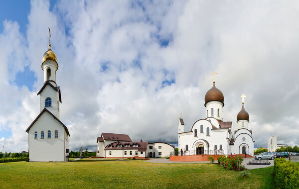 Church complex (Pokrovo- Nicholas Church, belfry and pilgrimage hotel), Klaipeda, Lithuania