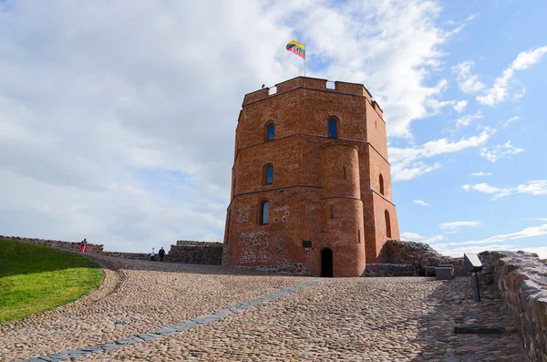 Gediminas Turm auf dem Burgberg, Vilnius, Litauen — Stockfoto