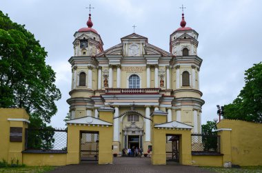 Katolik kilise, kutsal havari Peter ve Paul, Vilnius, Litvanya