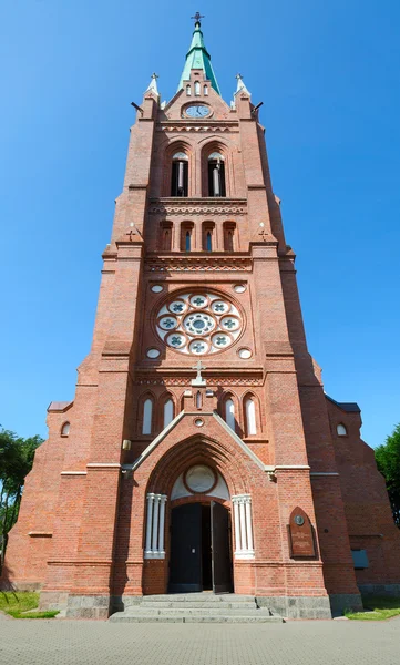 Catholic church of Ascension of Virgin Mary, Palanga — Stock Photo, Image