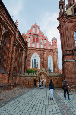 Katolik Kilisesi, Aziz Anne'nin ve Bernardine Kilisesi Katolik, Vilnius, Litvanya