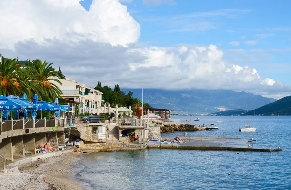 Muelle en Herceg Novi, Montenegro —  Fotos de Stock