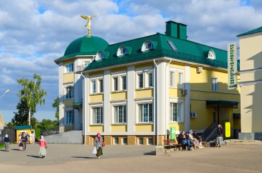 Evi Hacı Manastırda kutsal Trinity söyle, büyük melek-Diveevo, Diveevo, Rusya Federasyonu