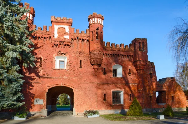 Memorial complex "Brest Hero Fortress". Kholm Gate — Stock Photo, Image