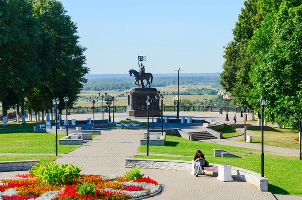 Denkmal für Prinz Wladimir und den heiligen Hierarchen feodor, vladimir, russland — Stockfoto