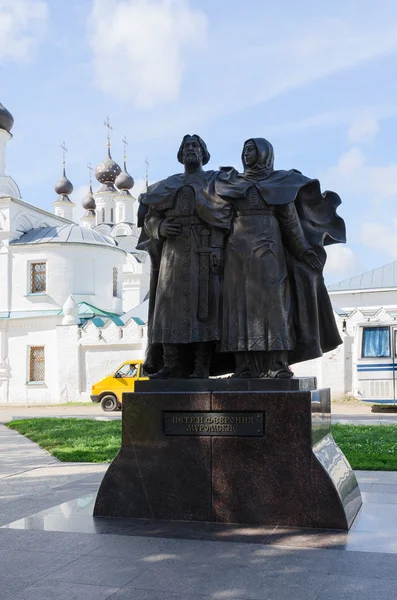 Monumentet heliga fromma Peter och Fevroniya av Murom, Murom, Ryssland — Stockfoto