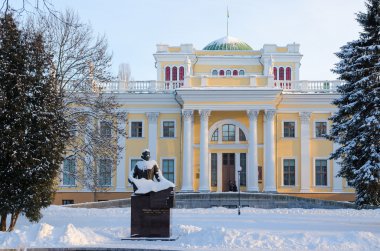 Palace of Rumyantsev-Paskevich kış Park, Gomel, Beyaz Rusya 