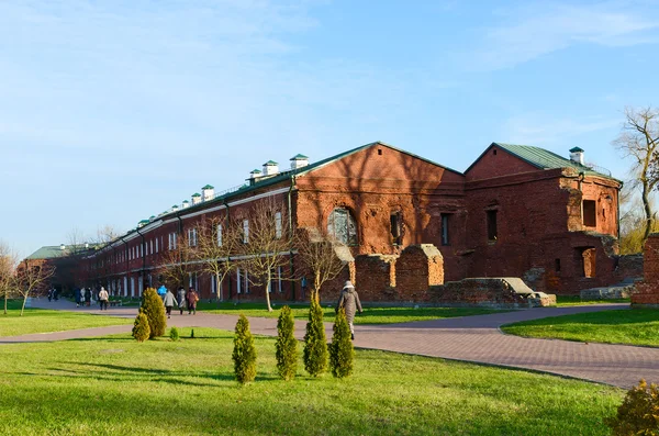 Memorial complex "Brest Fortress Hero". South East barracks of Citadel — Stock Photo, Image