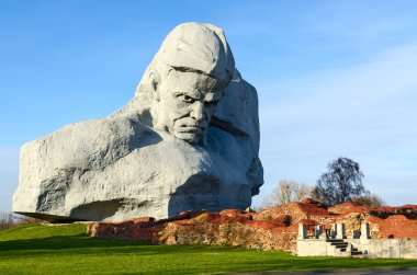 Memorial karmaşık Brest Kalesi kahramanı. Anıt 