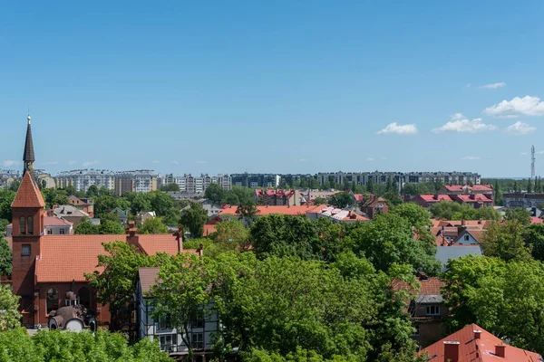 Zelenogradsk Russia June 2021 Magnificent Urban Landscape Can Seen Observation — Stock Photo, Image