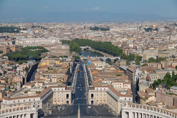 Saint Peters Square di Roma — Stok Foto