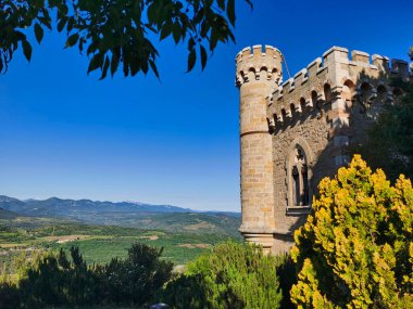 Rennes le Chateau, Fransa 'daki güzel Magdalena kulesi.