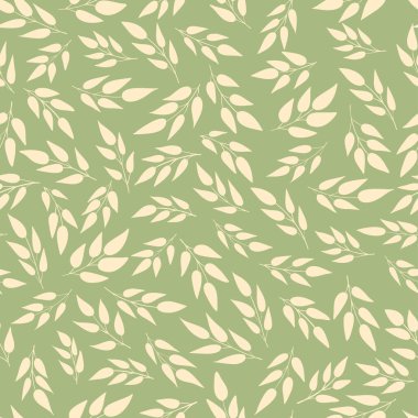 Basit çiçek desenli taşıyıcı. Doğal arka plan. Yaz yeşili yapraklar. 