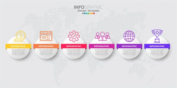 Infografikai Elemek Tartalom Diagram Folyamatábra Lépések Alkatrészek Idővonal Munkafolyamat Diagram — Stock Vector