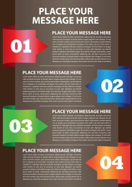 Infographic şablon tasarımı