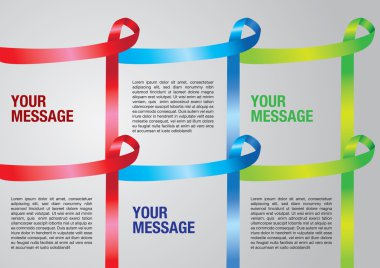 Bilinçlenme kurdeleleri yerleşim kenarlığı