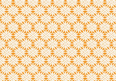 완벽 한 레트로 오렌지 만화경 타일 패턴 배경