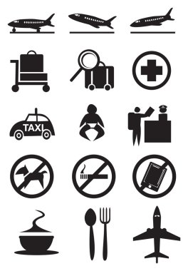 Airport simgesini ve işaretleri