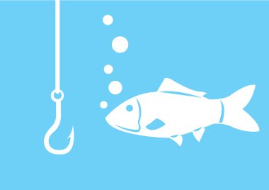 Kanca balık ile Balık tutma.