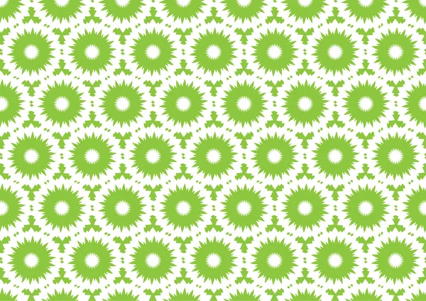 Vert rétro sans couture Fond d'écran — Image vectorielle