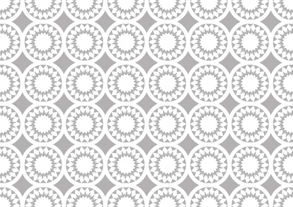 Illustration vectorielle de la flore motif répété — Image vectorielle