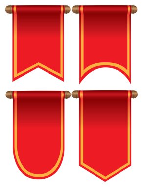 kırmızı etiket kümesi