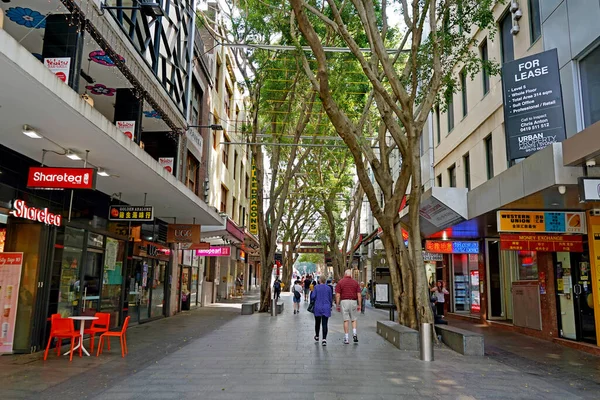 Sydney Nsw Australien 2019 Chinatown Dixon Innenstadt Der Stadt Sydney — Stockfoto