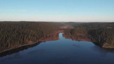 National Park Concept, Lake Inlet and Boreal Forest, Aerial