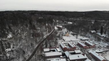 Jonsered Kilisesi ve Geleneksel Topluluk Kışın, Göteborg 'un dışında, Havacılık