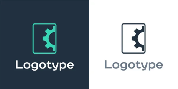 Logotype Logiciel Développement Web Icône Concept Programmation Isolée Sur Fond — Image vectorielle