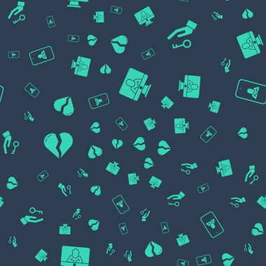 Psikologu çevrimiçi yap, sorunun çözümü, kırık kalp ya da boşanma ve kusursuz bir düzen. Vektör.