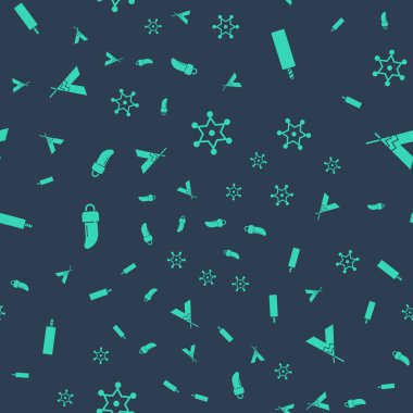 Hexagram şerifi, Dynamite bombası, Tooth ve Indian kızılderili çadırı ya da çadır kurun. Vektör.