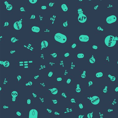 Bilgisayar faresi, Önuç geliştirme, Sitenin haritası ve UX dizaynını pürüzsüz desen üzerine ayarla. Vektör.