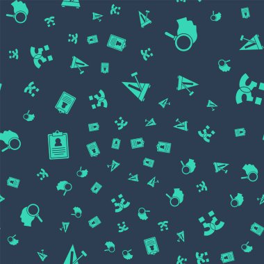 Metronom 'u sarkacıyla ayarla, bir sorun bul, Tıbbi pano ve sorunsuz desen üzerine soru işareti. Vektör.