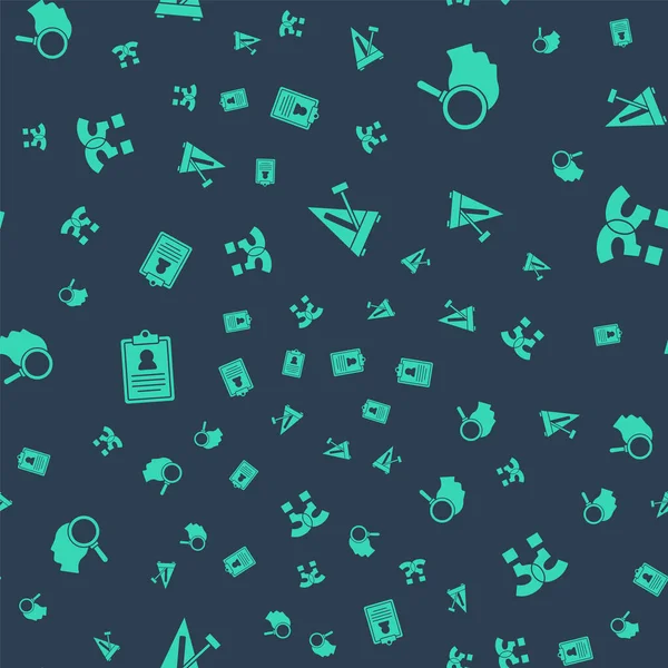 Metronom 'u sarkacıyla ayarla, bir sorun bul, Tıbbi pano ve sorunsuz desen üzerine soru işareti. Vektör.