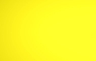 Sarı arka planda Mor Peynir simgesi izole edildi. Minimalizm kavramı. 3d illüstrasyon 3B canlandırma