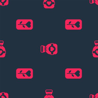 Çiçekli gül ve çikolatalı şekeri pürüzsüz desenli yap. Vektör.