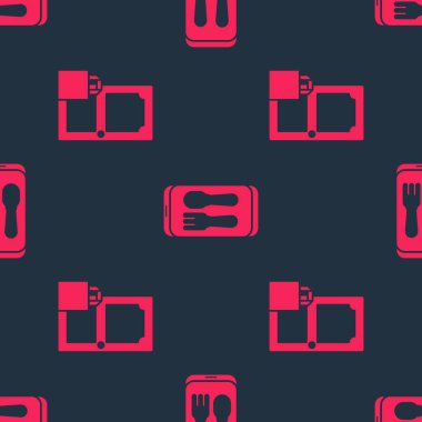 Çevrimiçi sipariş ve teslimatı ayarlayın ve çevrimiçi sipariş ve teslimatı sorunsuz yapın. Vektör.