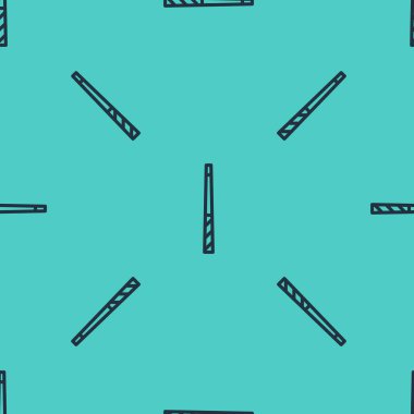 Siyah çizgi bilardo ikonu yeşil arka planda izole edilmiş pürüzsüz desen. Vektör.