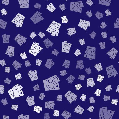 Beyaz bardak viski ve buz kalıbı mavi arka planda izole edilmiş. Vektör.