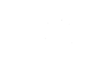 Siyah çizgi jöleli pasta ikonu beyaz arkaplanda izole edilmiş. Jöleli puding. 4K Video hareketli grafik canlandırması