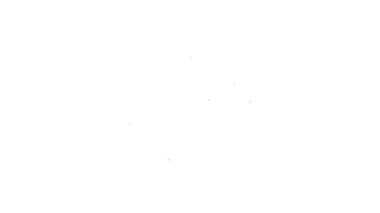 Beyaz arka planda izole edilmiş siyah çizgi ödüllü spor ödüllü podyum ikonu. 4K Video hareketli grafik canlandırması